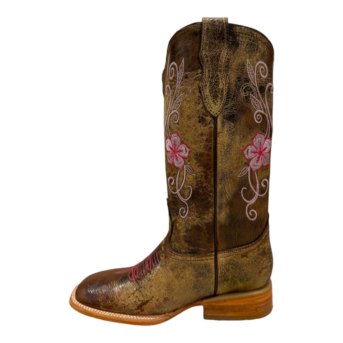 Bota vaquera estilo margarita
