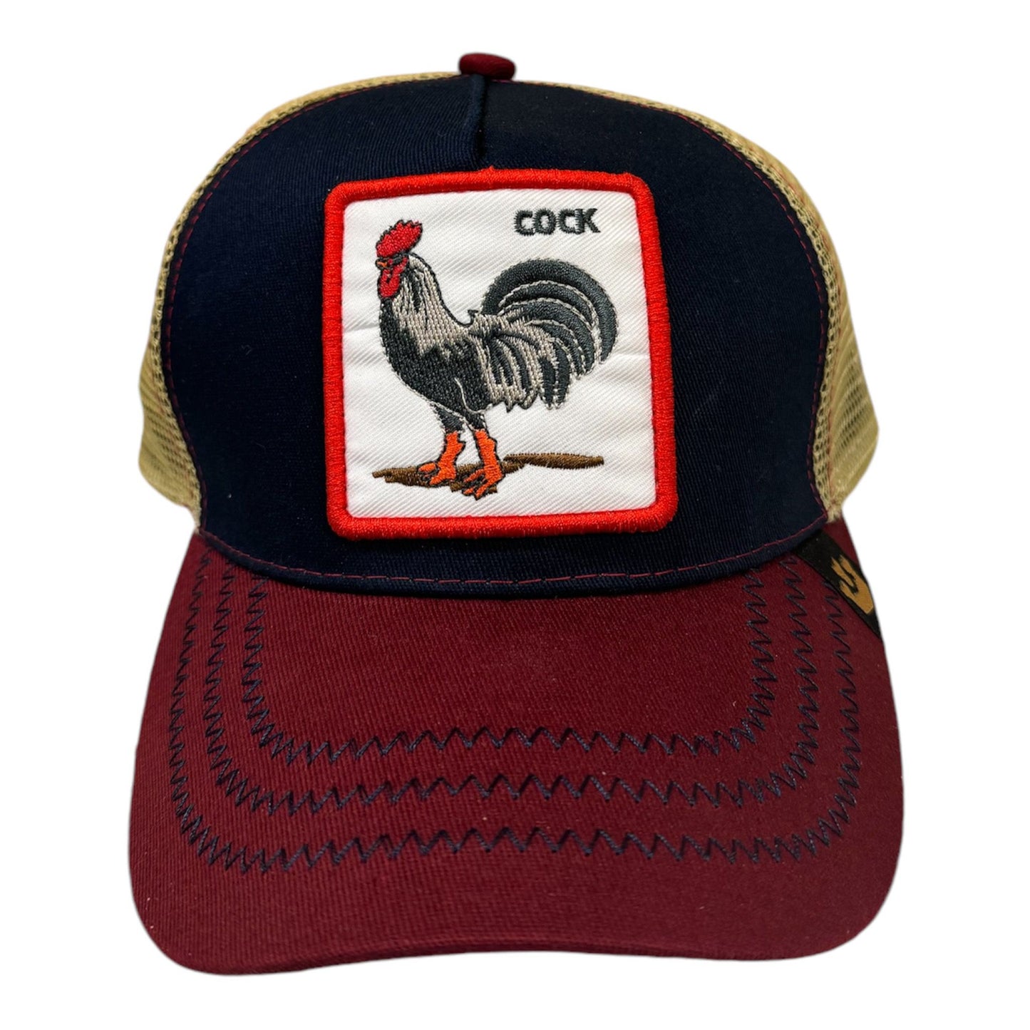 Gorra de gallo grabada